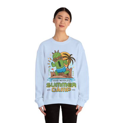 Cactuar Summer Camp Vintage Crewneck Sweatshirt