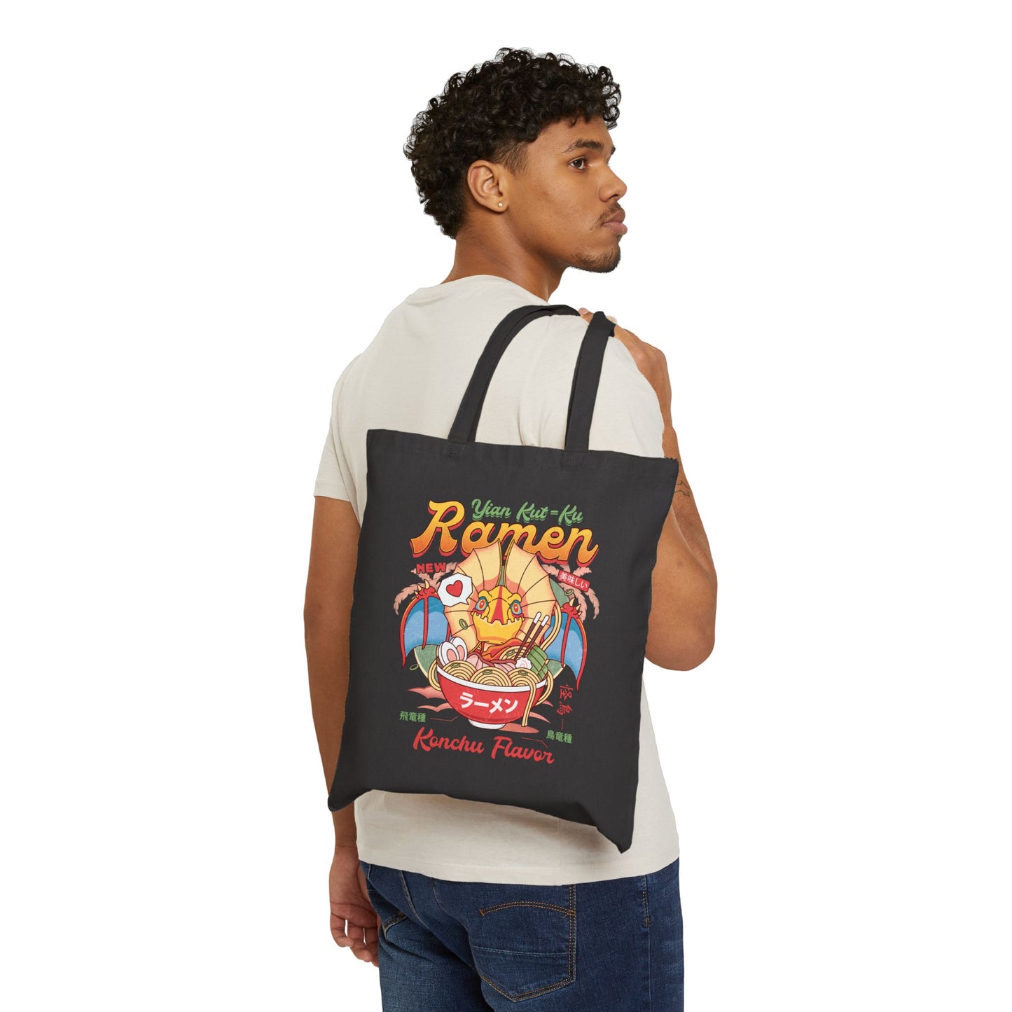 Yian Kut Ku Ramen Vintage Canvas Tote Bag