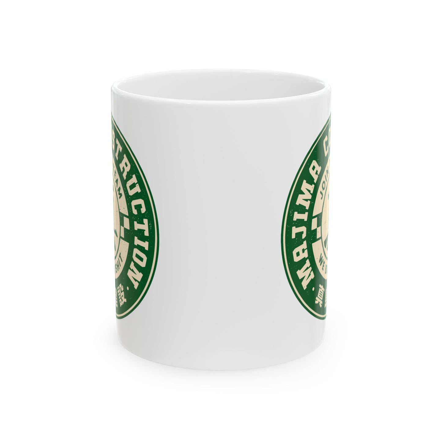 Majima Construction Emblem Ceramic Mug