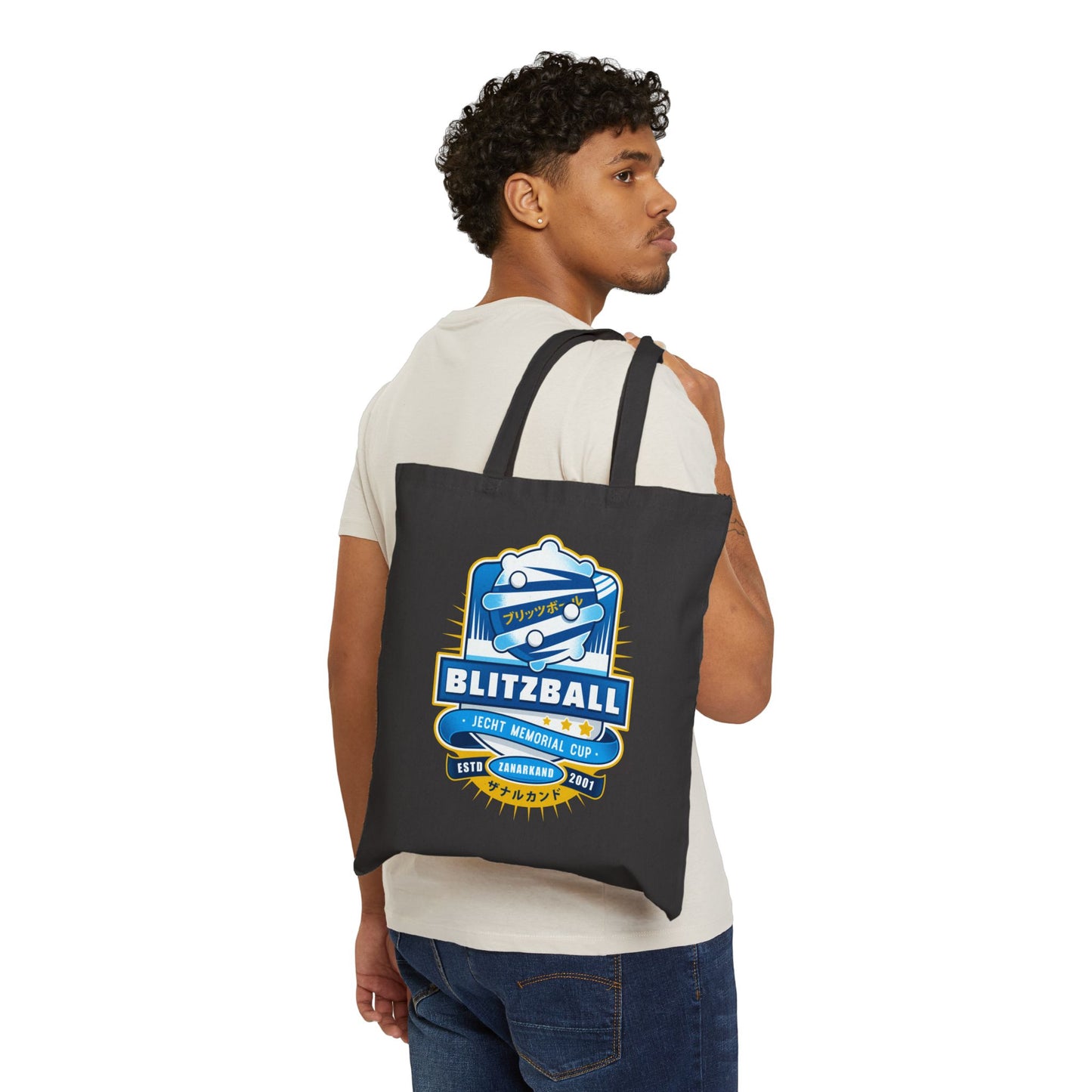 Blitzball Zanarkand Emblem Cotton Canvas Tote Bag