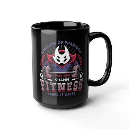 Pharloom Fitness Emblem Black Mug