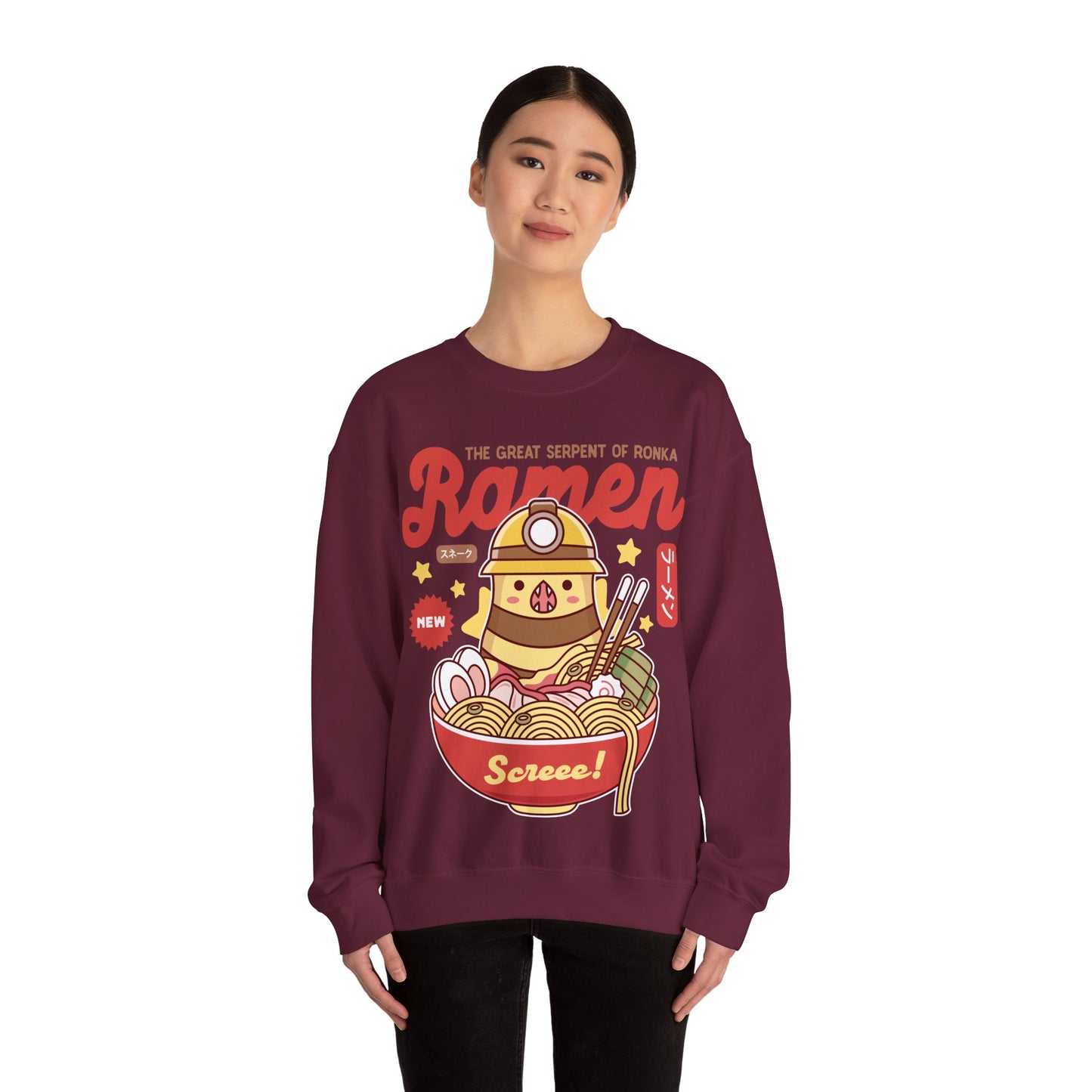 Serpent Of Ronka Ramen Unisex Crewneck Sweatshirt