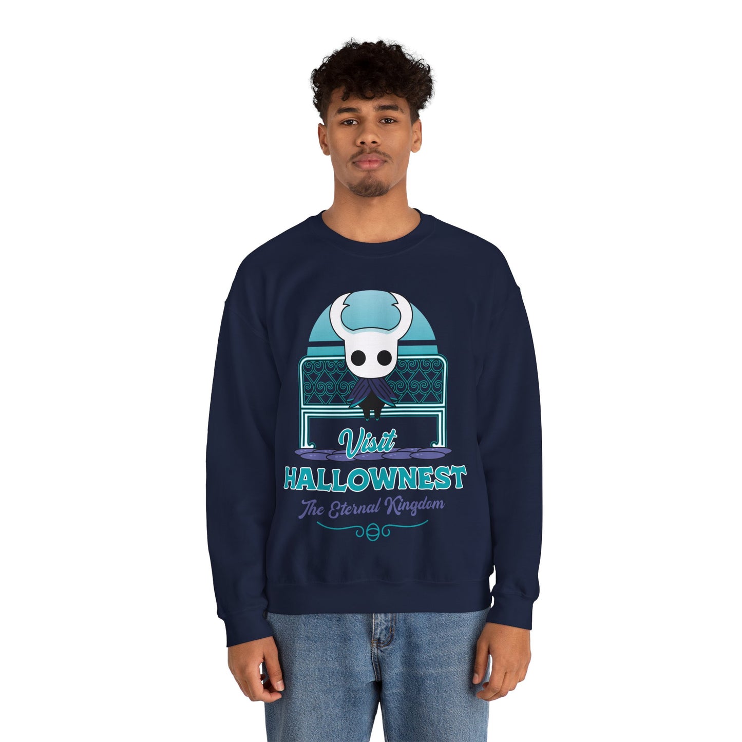 Visit Hallownest Emblem Unisex Crewneck Sweatshirt