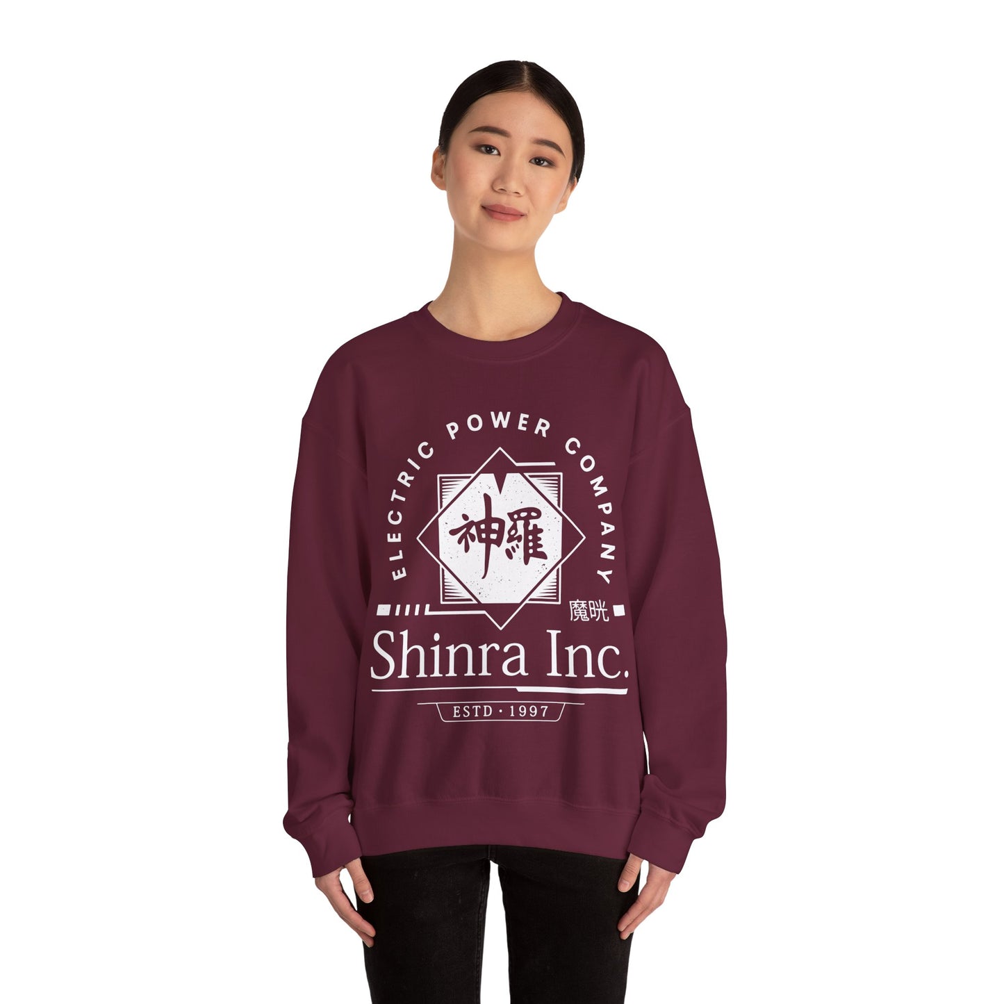 Shinra Inc Crest Unisex Crewneck Sweatshirt