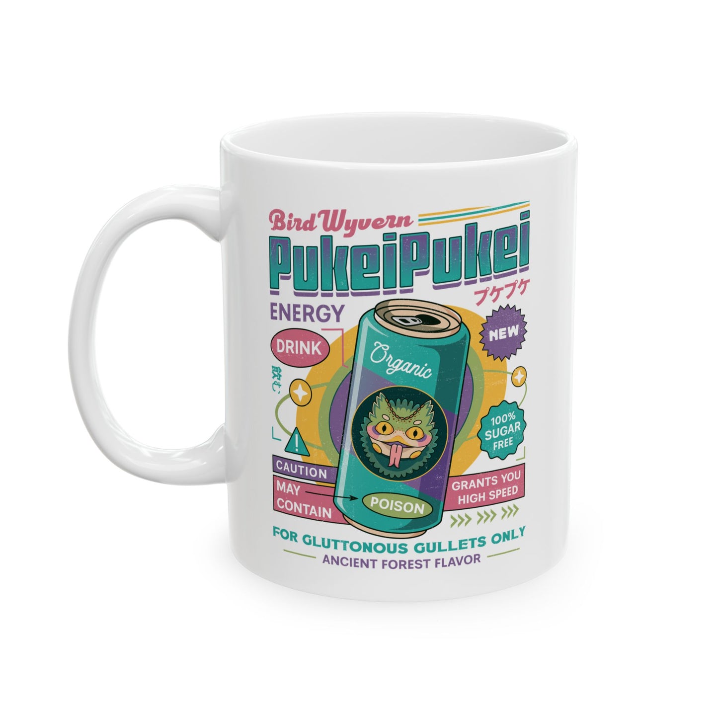 Pukei Pukei Energy Drink Ceramic Mug