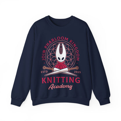 Pharloom Knitting Emblem Crewneck Sweatshirt
