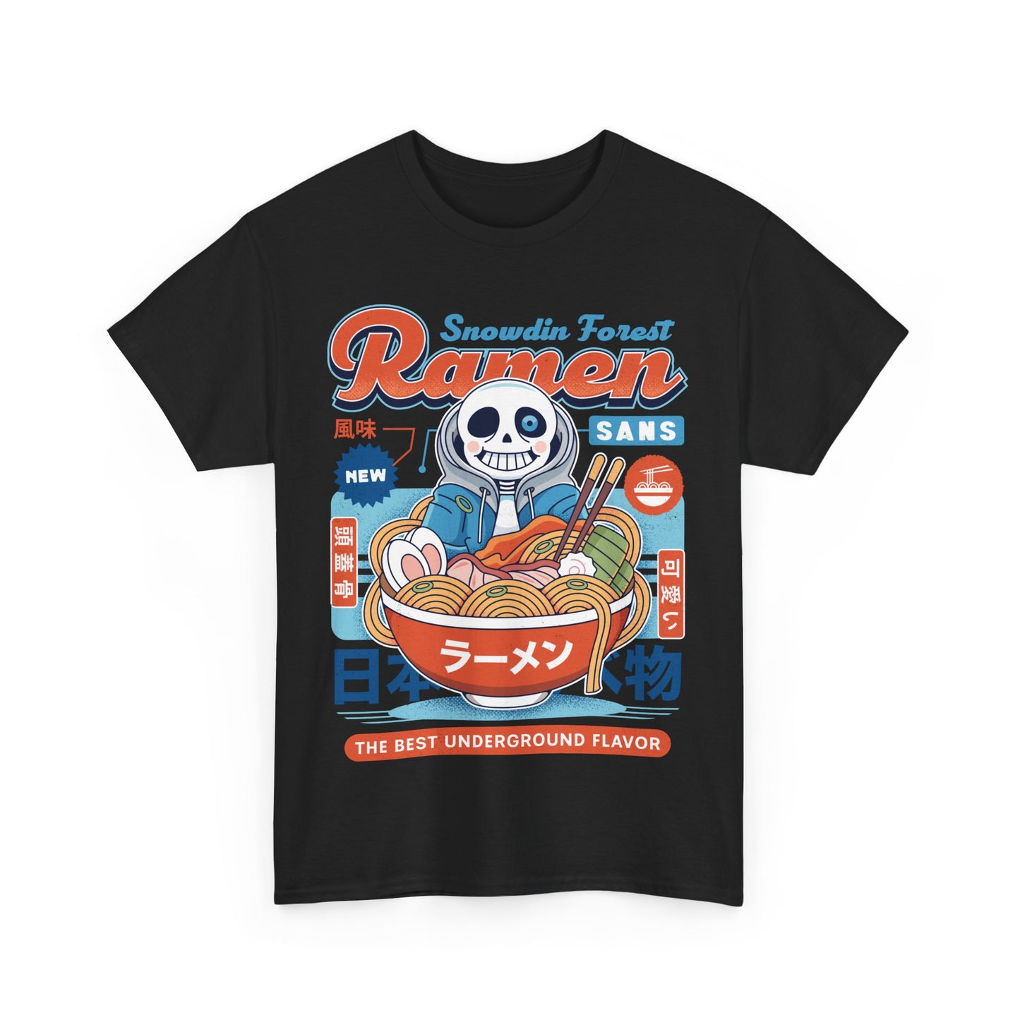 Snowdin Forest Ramen Vintage Unisex T-Shirt