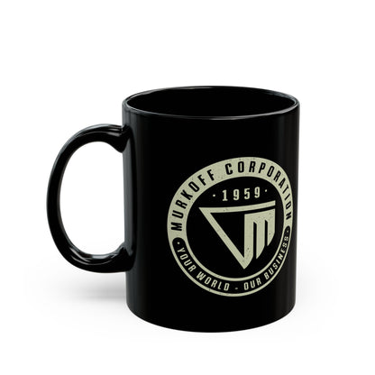 Murkoff Corporation Emblem Black Mug