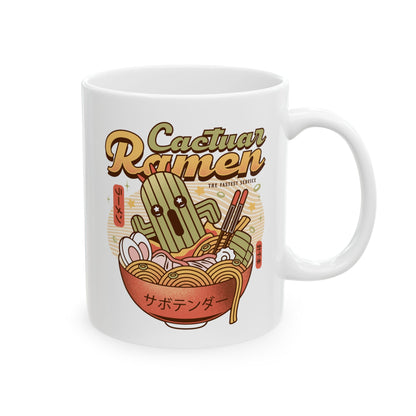 Cactuar Ramen Vintage Ceramic Mug