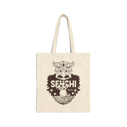 Dwarf And Mushroom Vintage Tote Bag