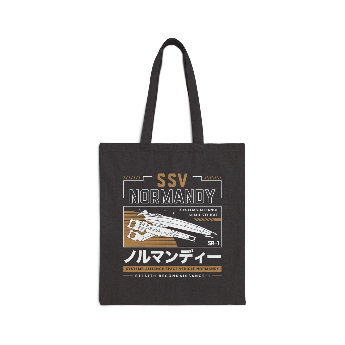 Ssv Normandy Aesthetic Cotton Canvas Tote Bag