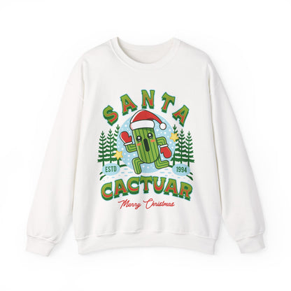 Santa Cactuar Unisex Crewneck Sweatshirt