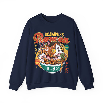Scampuss Ramen Unisex Crewneck Sweatshirt