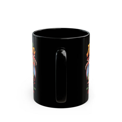 Yian Kut Ku Ramen Vintage Black Mug