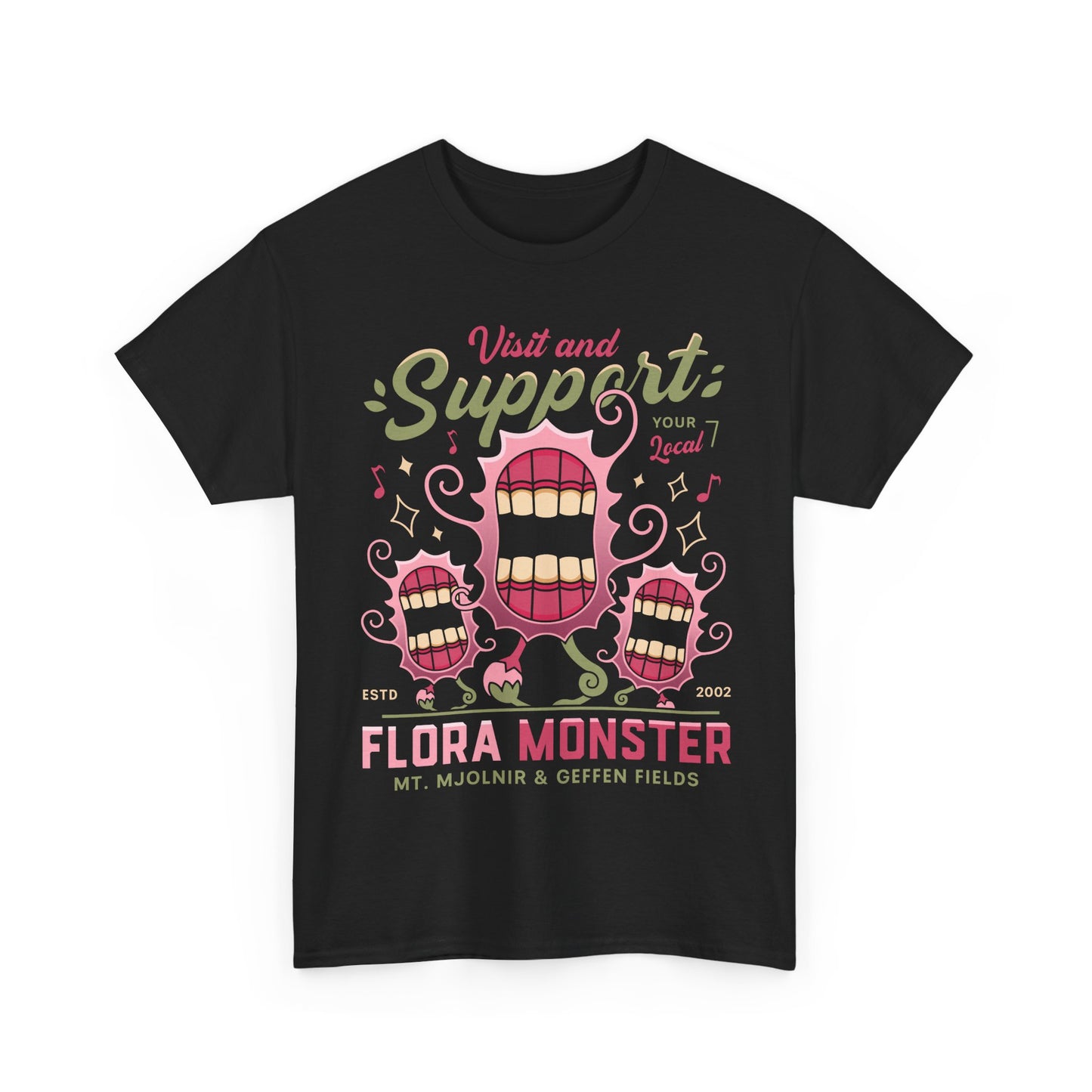 Support Geffen Field Flora Unisex T-Shirt