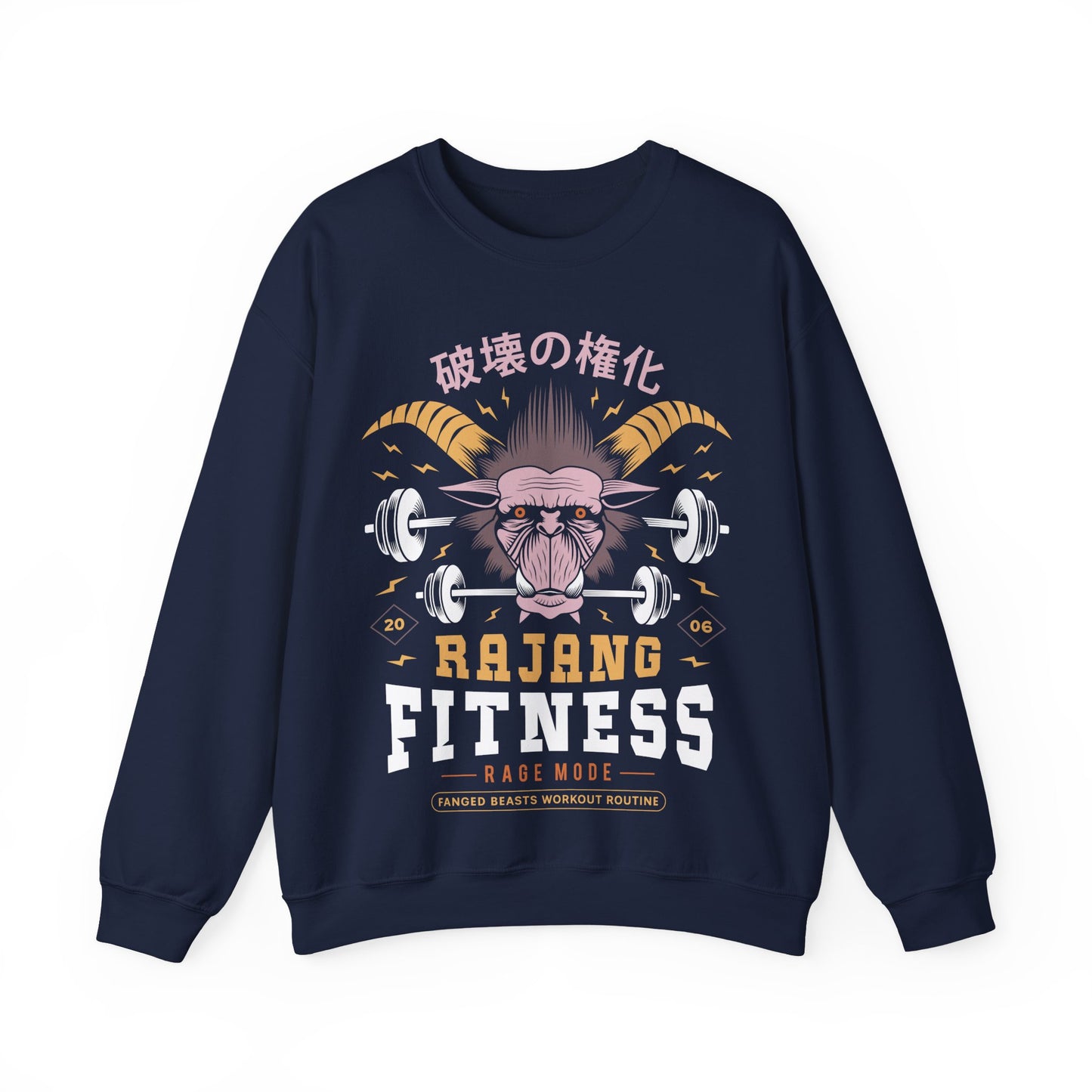 Rajang Fitness Unisex Crewneck Sweatshirt