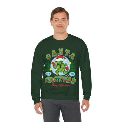 Santa Cactuar Unisex Crewneck Sweatshirt