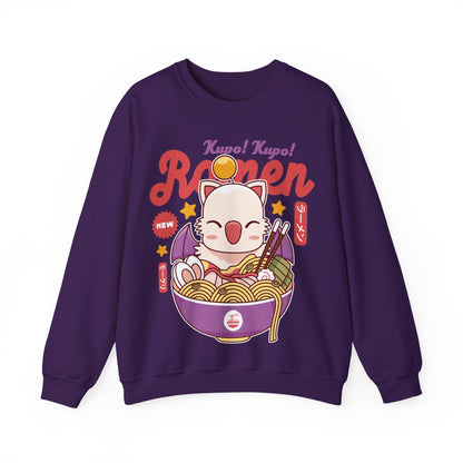 Moogle Kupo Ramen Unisex Crewneck Sweatshirt