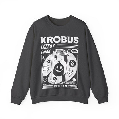 Krobus Energy Drink Grunge Unisex Crewneck Sweatshirt