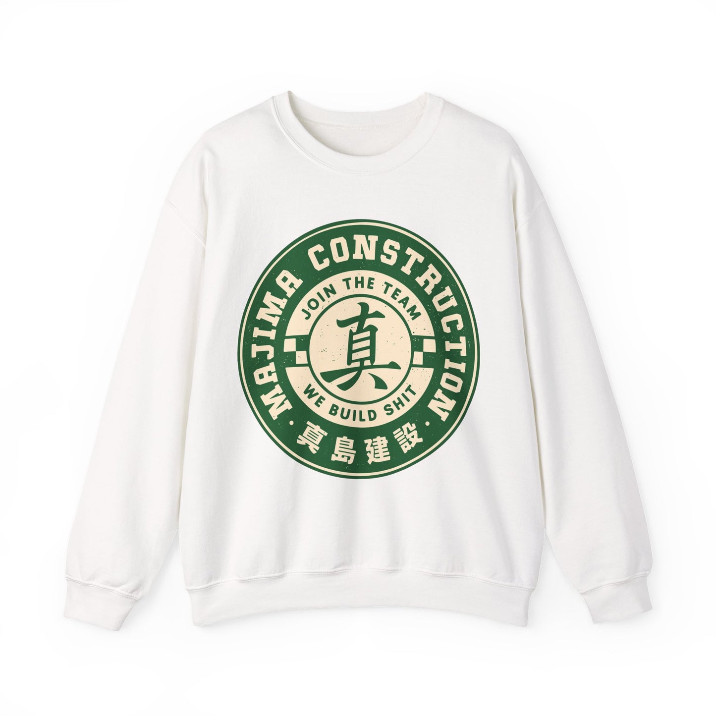 Majima Construction Emblem Crewneck Sweatshirt