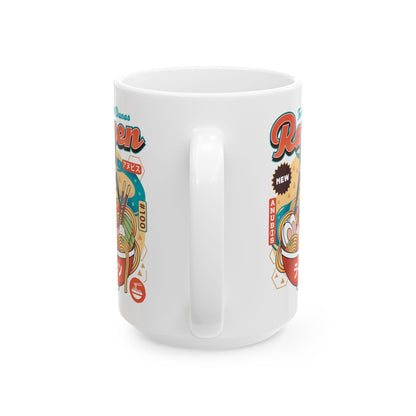 Twilight Dunes Ramen Vintage Ceramic Mug