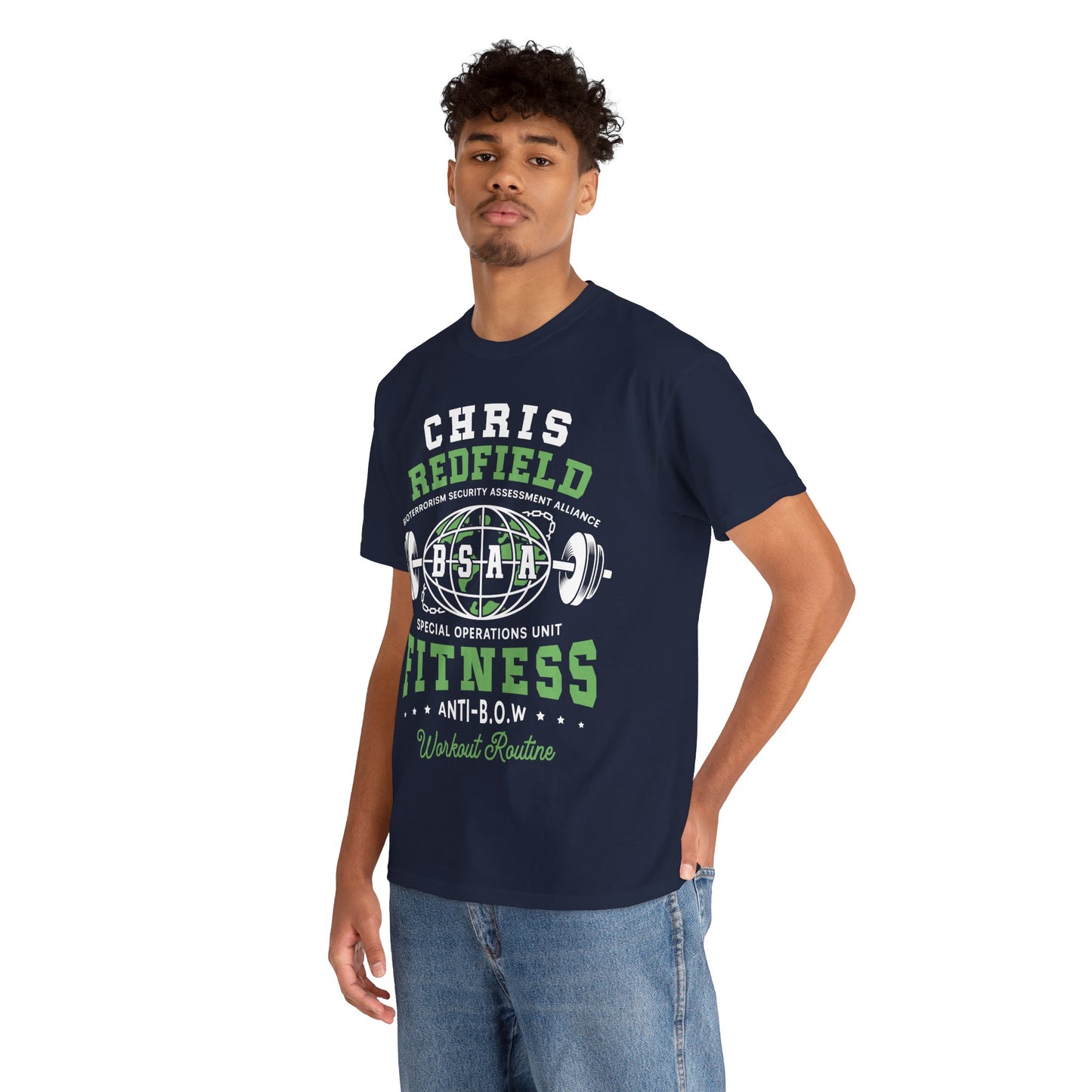 Bsaa Redfield Fitness Emblem Unisex T-Shirt