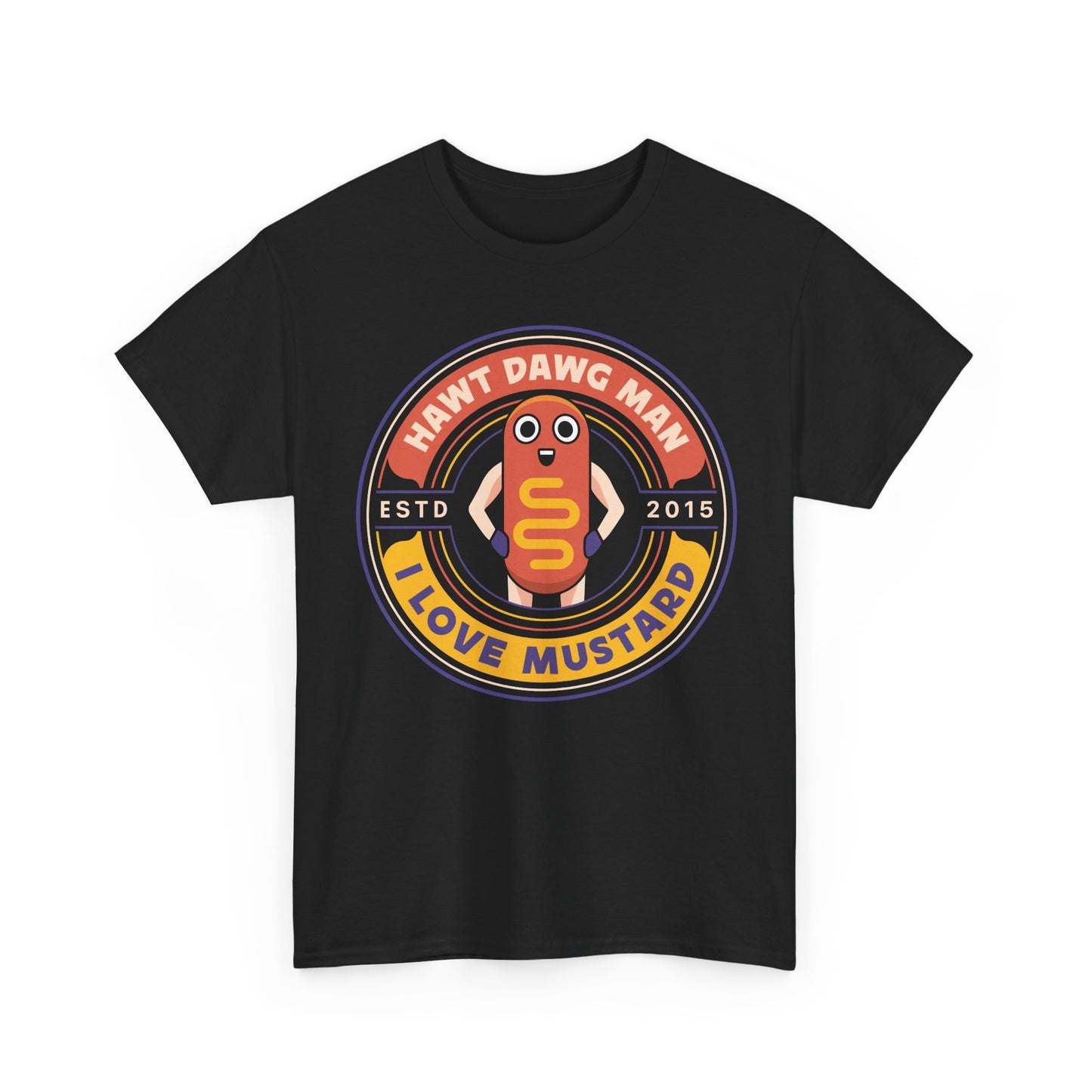 Hawt Dawg Man Emblem Unisex T-Shirt