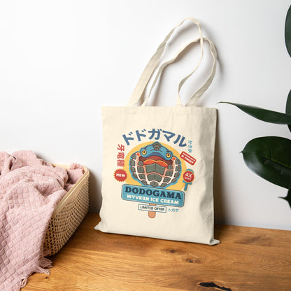 Dodogama Ice Cream Canvas Tote Bag