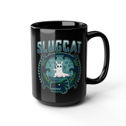 Slugcat Emblem Black Mug