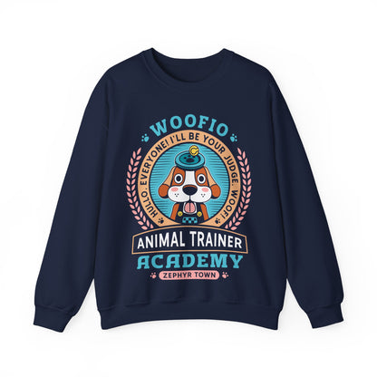 Woofio Zephyr Town Academy Unisex Crewneck Sweatshirt