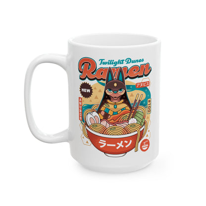 Twilight Dunes Ramen Vintage Ceramic Mug