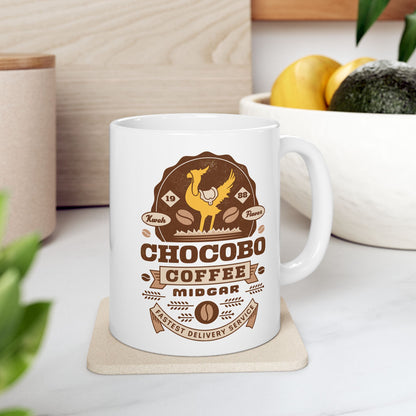 Chocobo Coffee Vintage Ceramic Mug