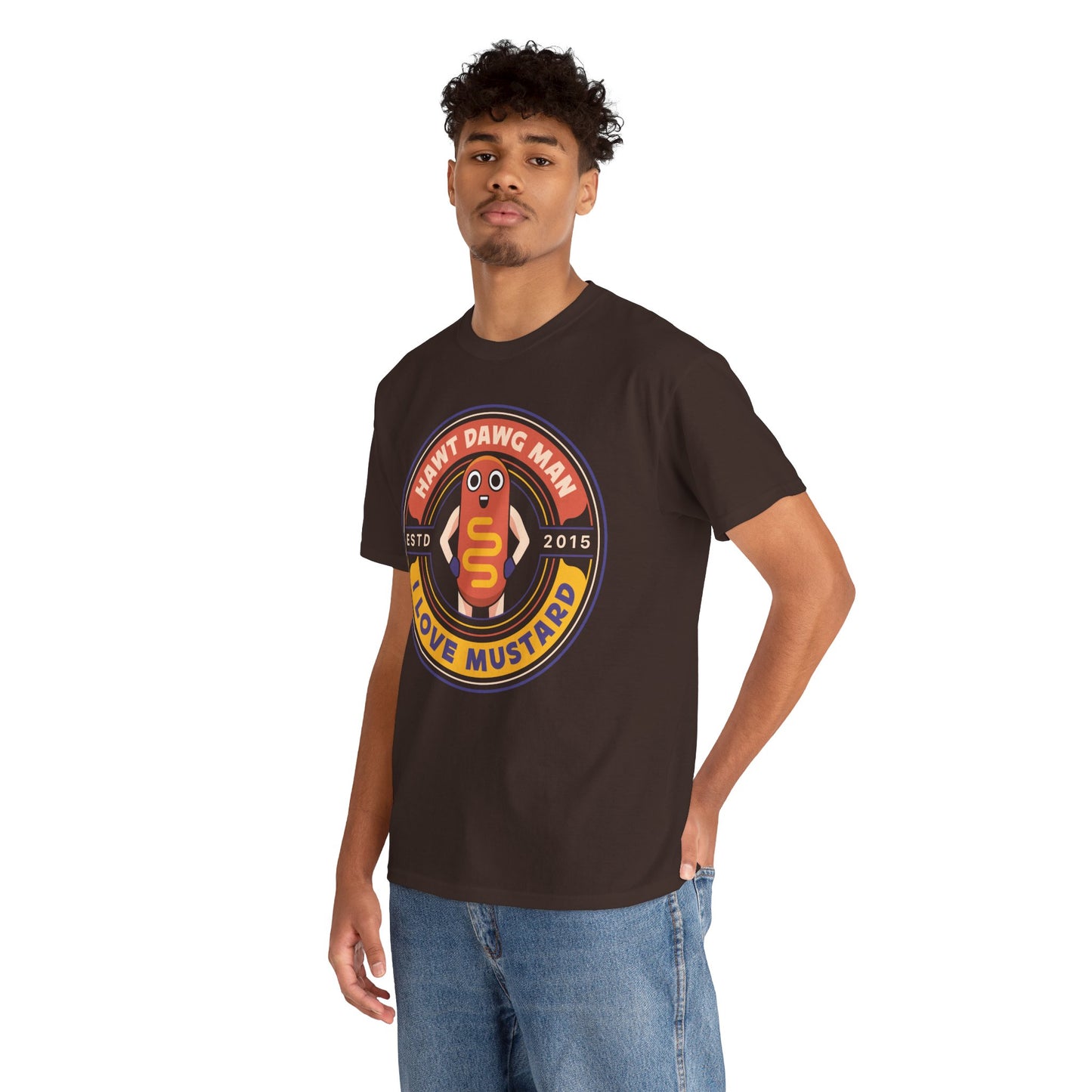 Hawt Dawg Man Emblem Unisex T-Shirt