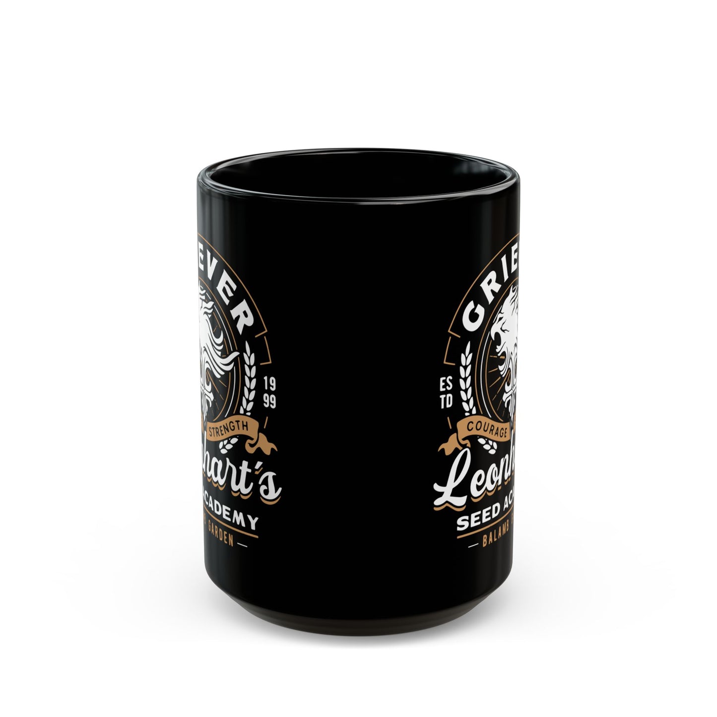 Squall Seed Academy Vintage Black Mug