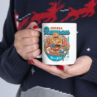 Erdrea Monsters Ramen Vintage Ceramic Mug