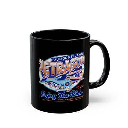 Jetragon Emblem Black Mug