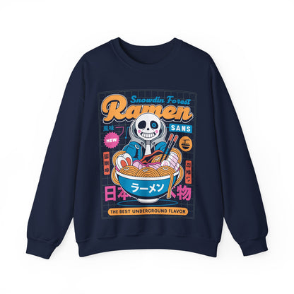 Snowdin Forest Ramen Aesthetic Crewneck Sweatshirt