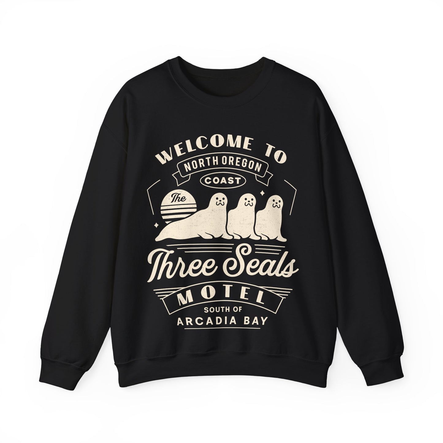 Three Seals Motel Emblem Unisex Crewneck Sweatshirt