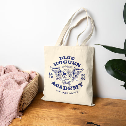 Blue Rogues Air Pirates Canvas Tote Bag