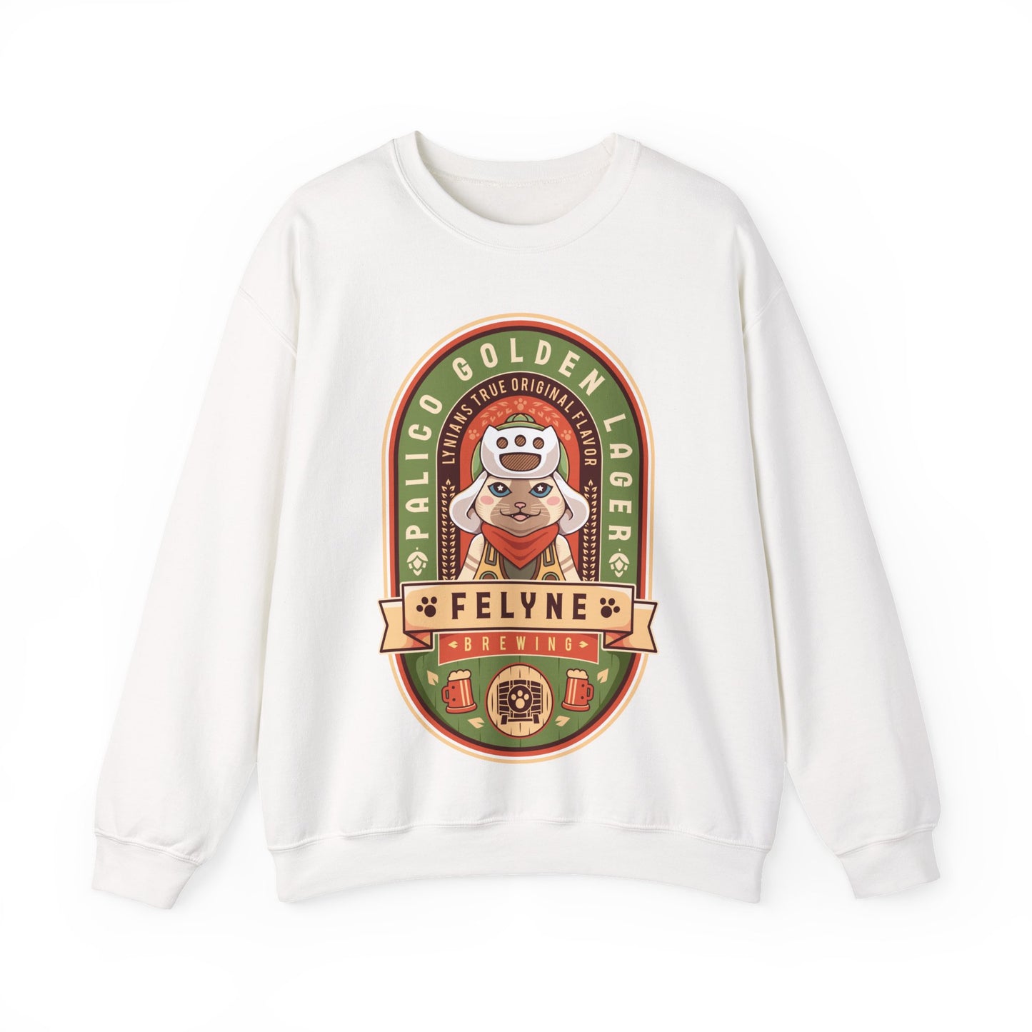 Palico Golden Lager Unisex Crewneck Sweatshirt