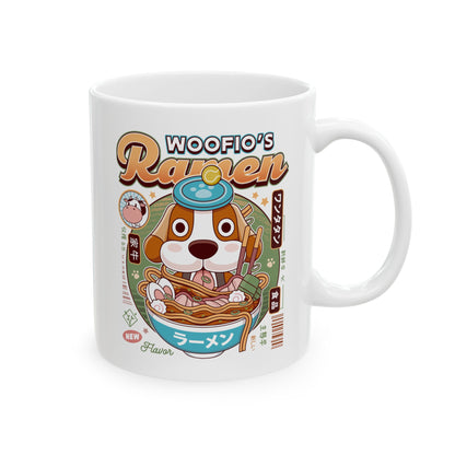 Woofio Vintage Ramen Ceramic Mug
