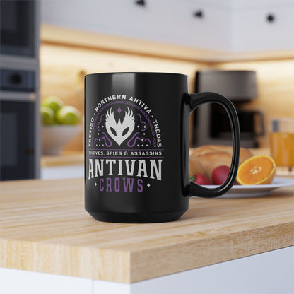 Antivan Crows Emblem Black Mug