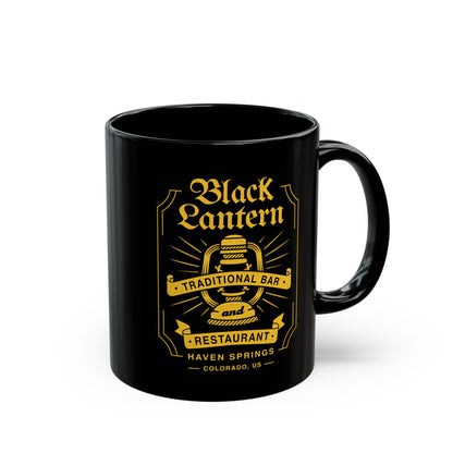 The Black Lantern Emblem Black Mug