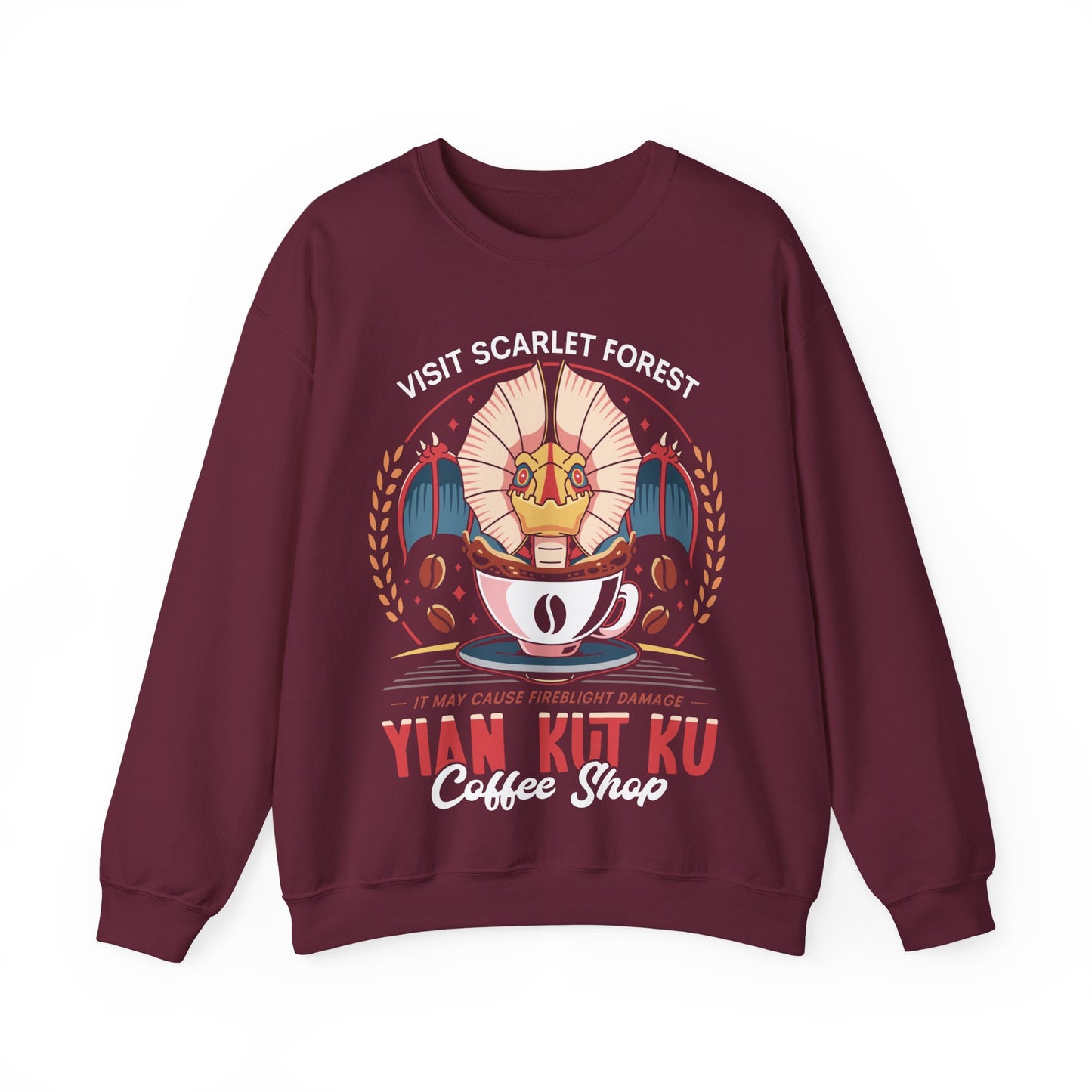 Yian Kut Ku Coffee Emblem Crewneck Sweatshirt