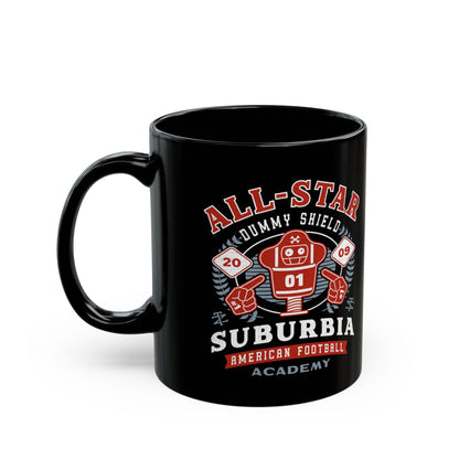 Dummy Shield Emblem Black Mug