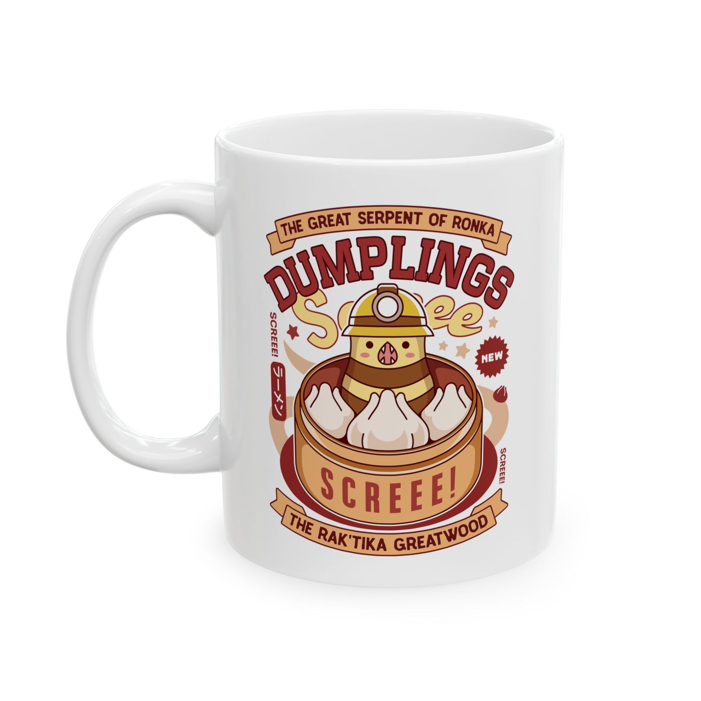 Serpent Of Ronka Dumplings Ceramic Mug