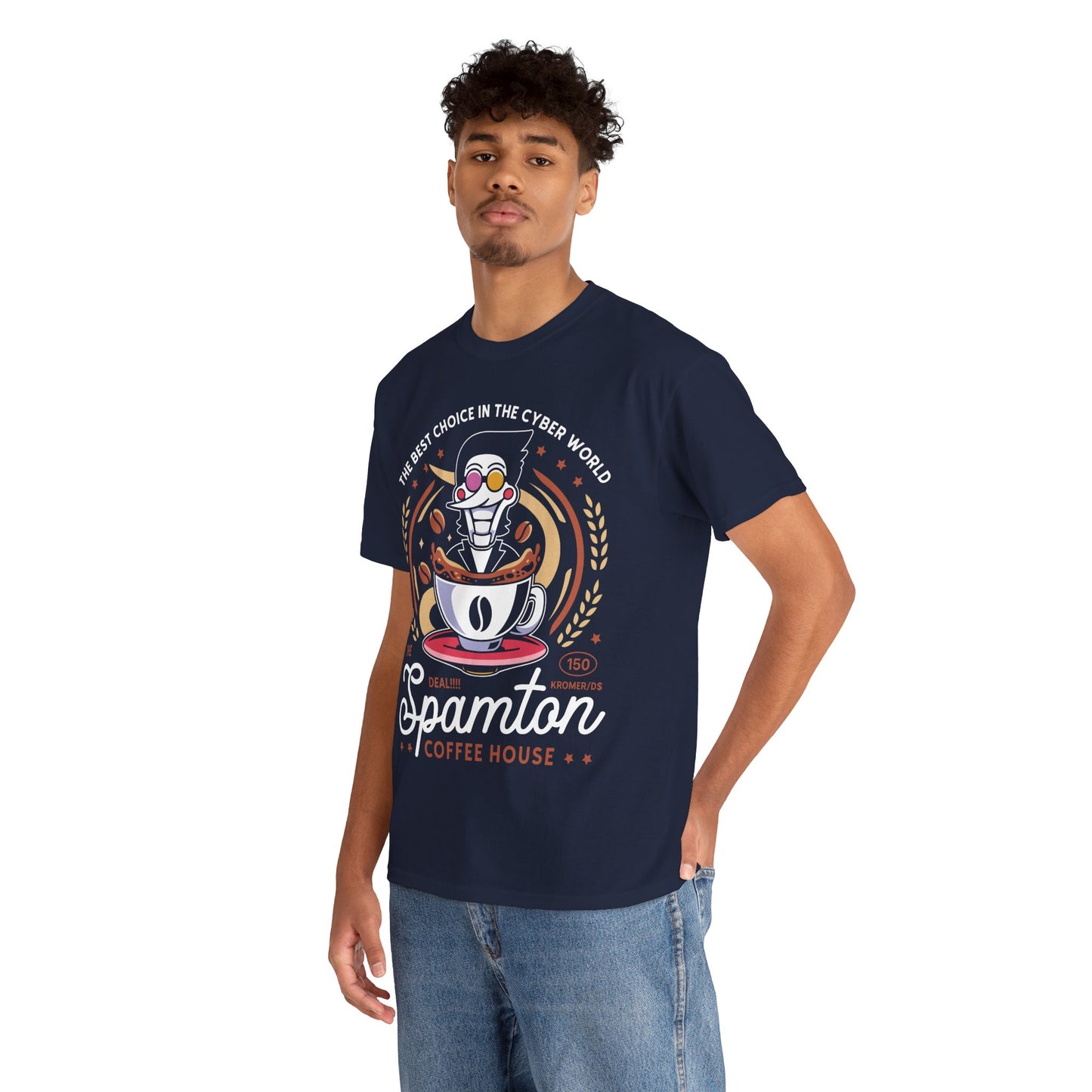 Spamton Coffee Emblem Unisex T-Shirt