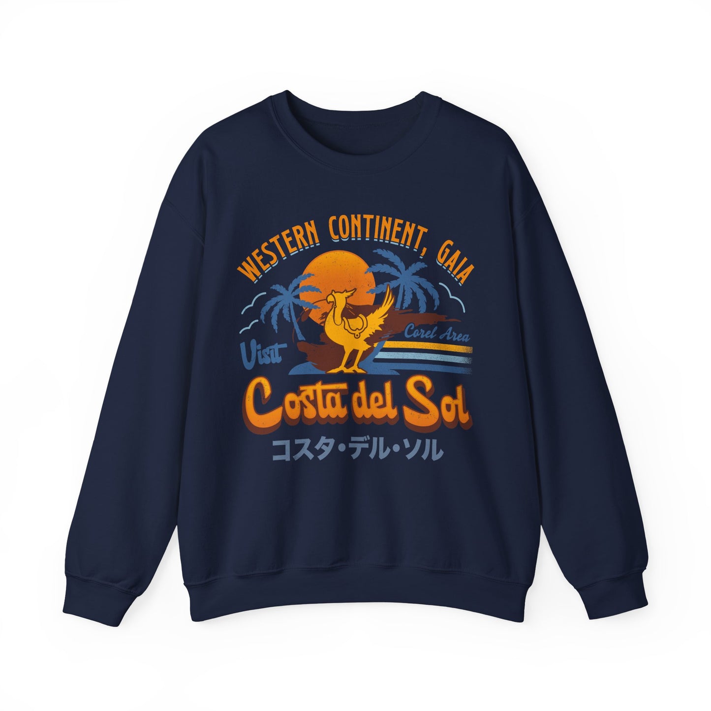 Costa Del Sol Vintage Unisex Crewneck Sweatshirt