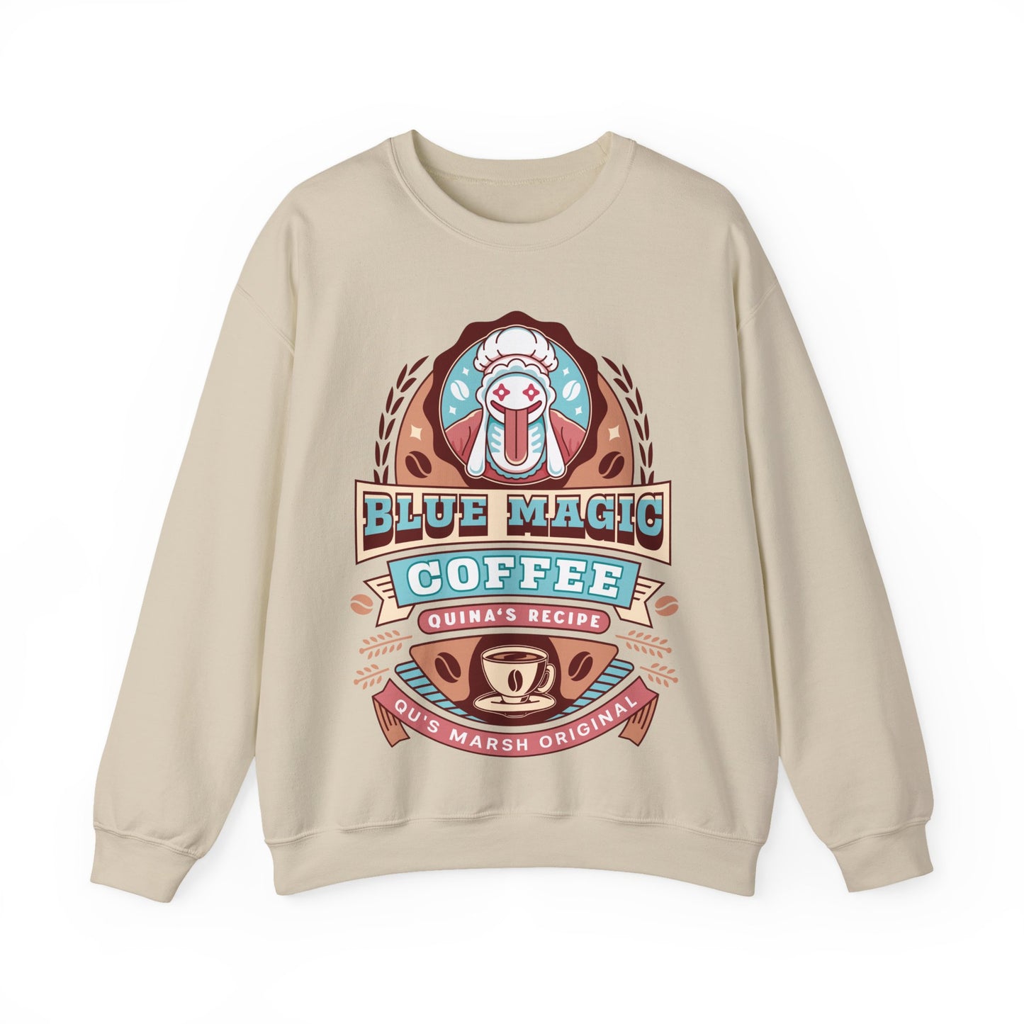 Quina Quen Coffee Vintage Unisex Crewneck Sweatshirt