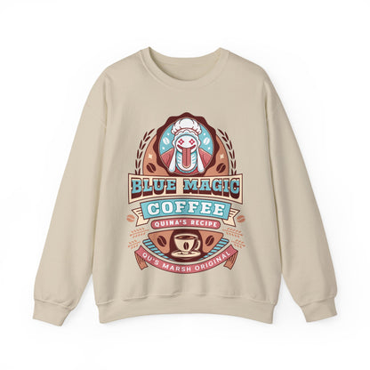 Quina Quen Coffee Vintage Unisex Crewneck Sweatshirt